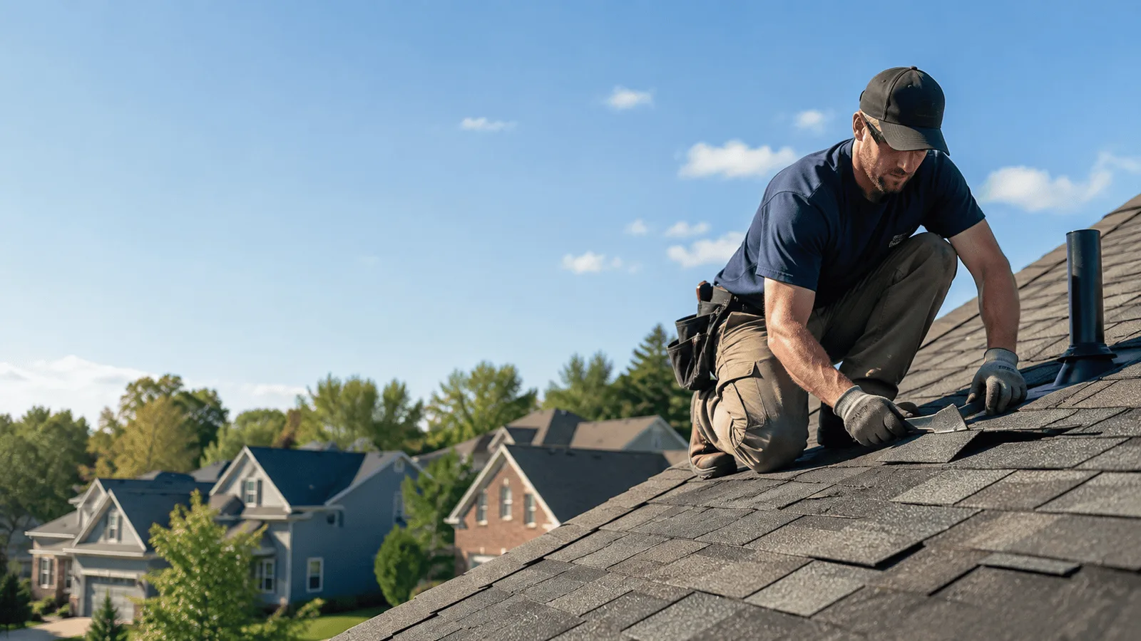 Roof Leak Repair in Lafferty, OH near me